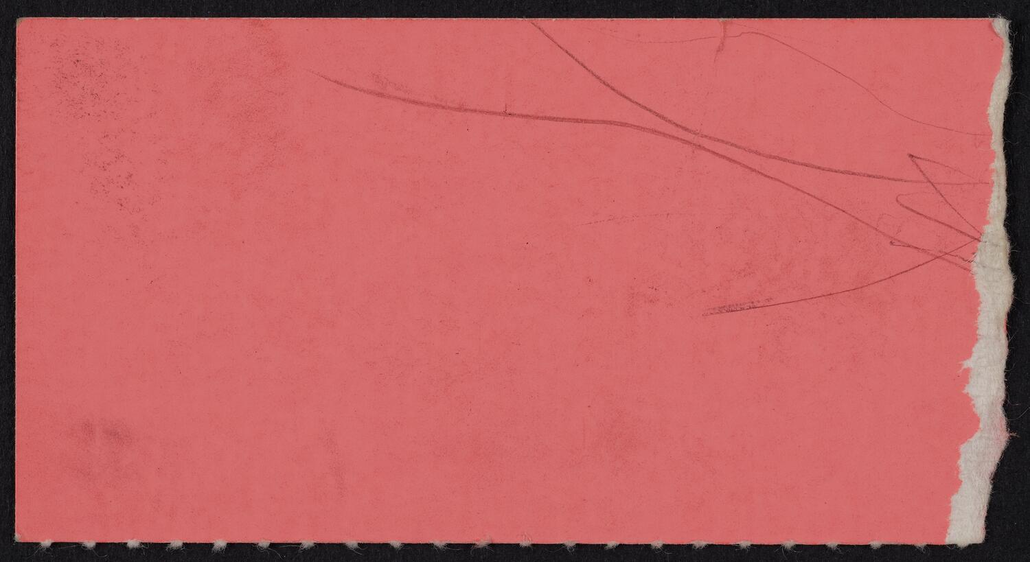 Ticket for Opera Orchestra of New York, December 19, 1993 (back)