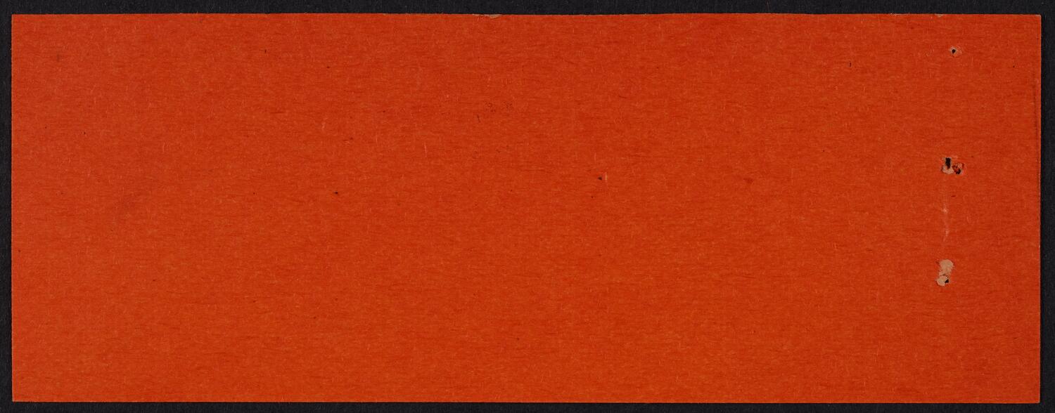 Ticket for Warsaw Philharmonic Orchestra, November 14, 1964 (back)