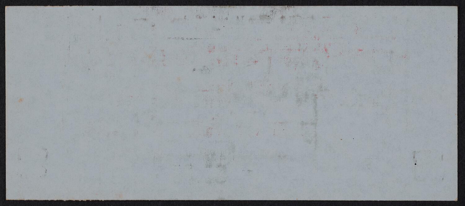 Ticket for Mischa Elman with members of the American Symphony Orchestra, February 24, 1965 (back)
