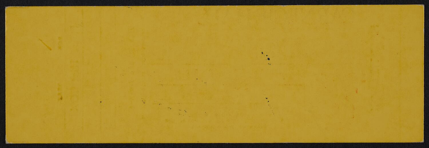 Ticket for Frank Sinatra, September 18, 1987 (back)