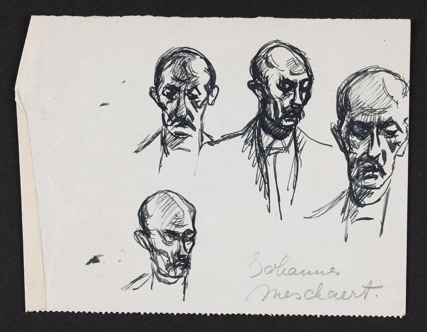 Sketches of Johannes Messchaert