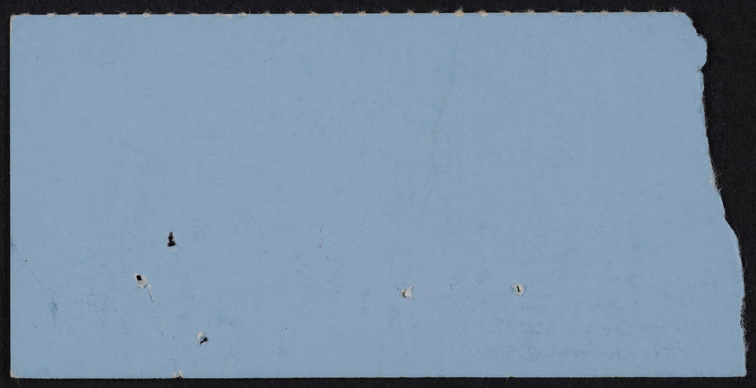 Ticket for Opera Orchestra of New York, May 2, 1993 (back)