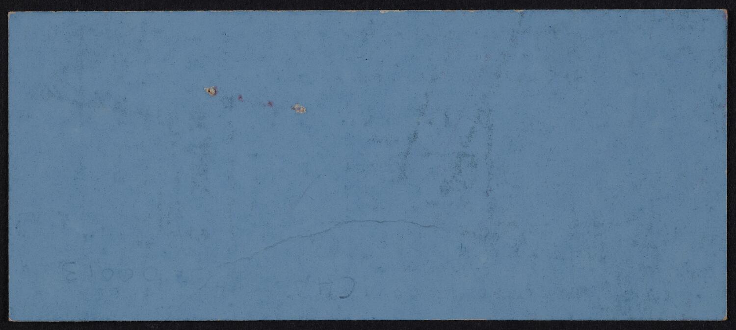 Ticket for Sari Biro, February 1, 1946 (back)