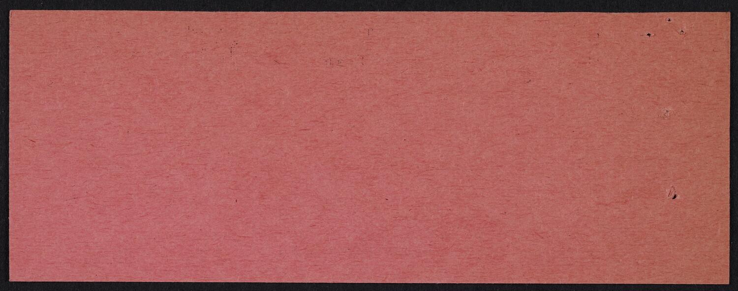 Ticket for The Hague Philharmonic, April 8, 1965 (back)