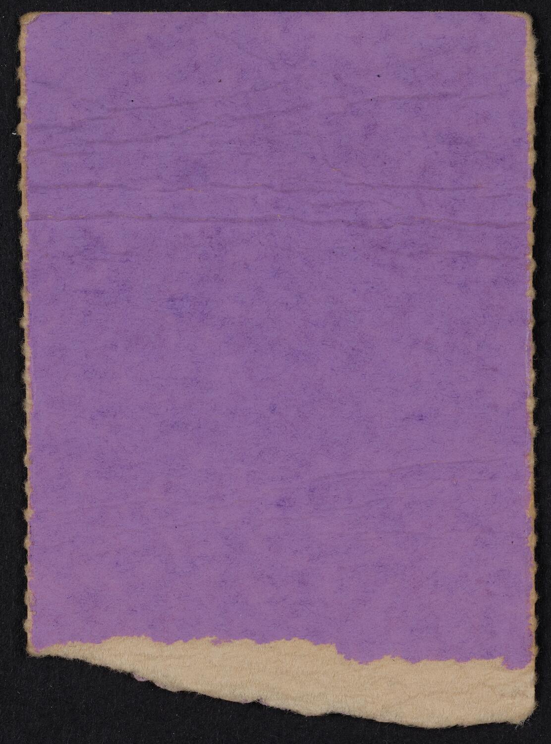 Ticket for Boston Symphony Orchestra, January 8, 1938 (back)