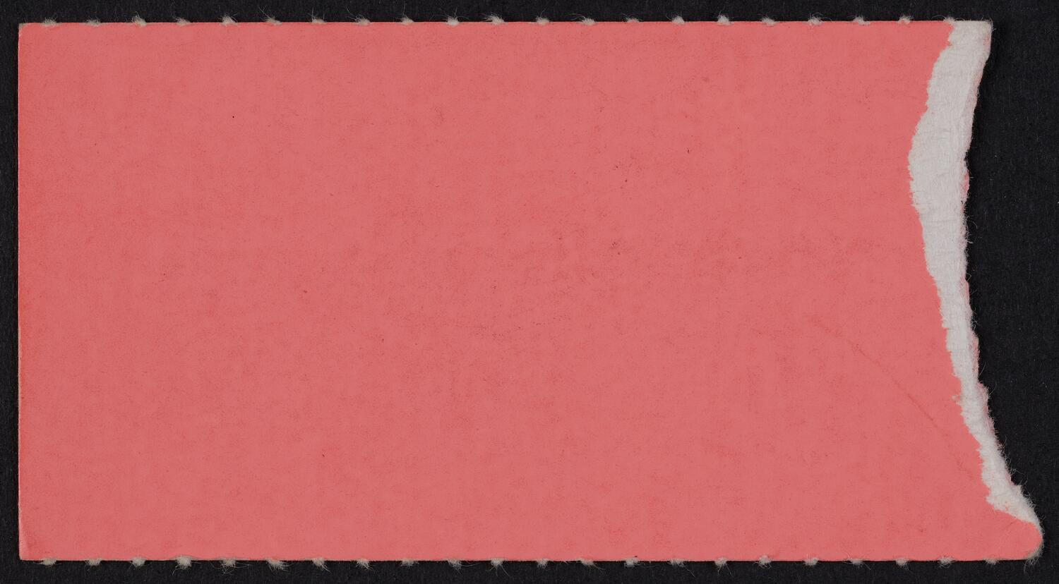 Ticket for Opera Orchestra of New York, February 15, 1994 (back)