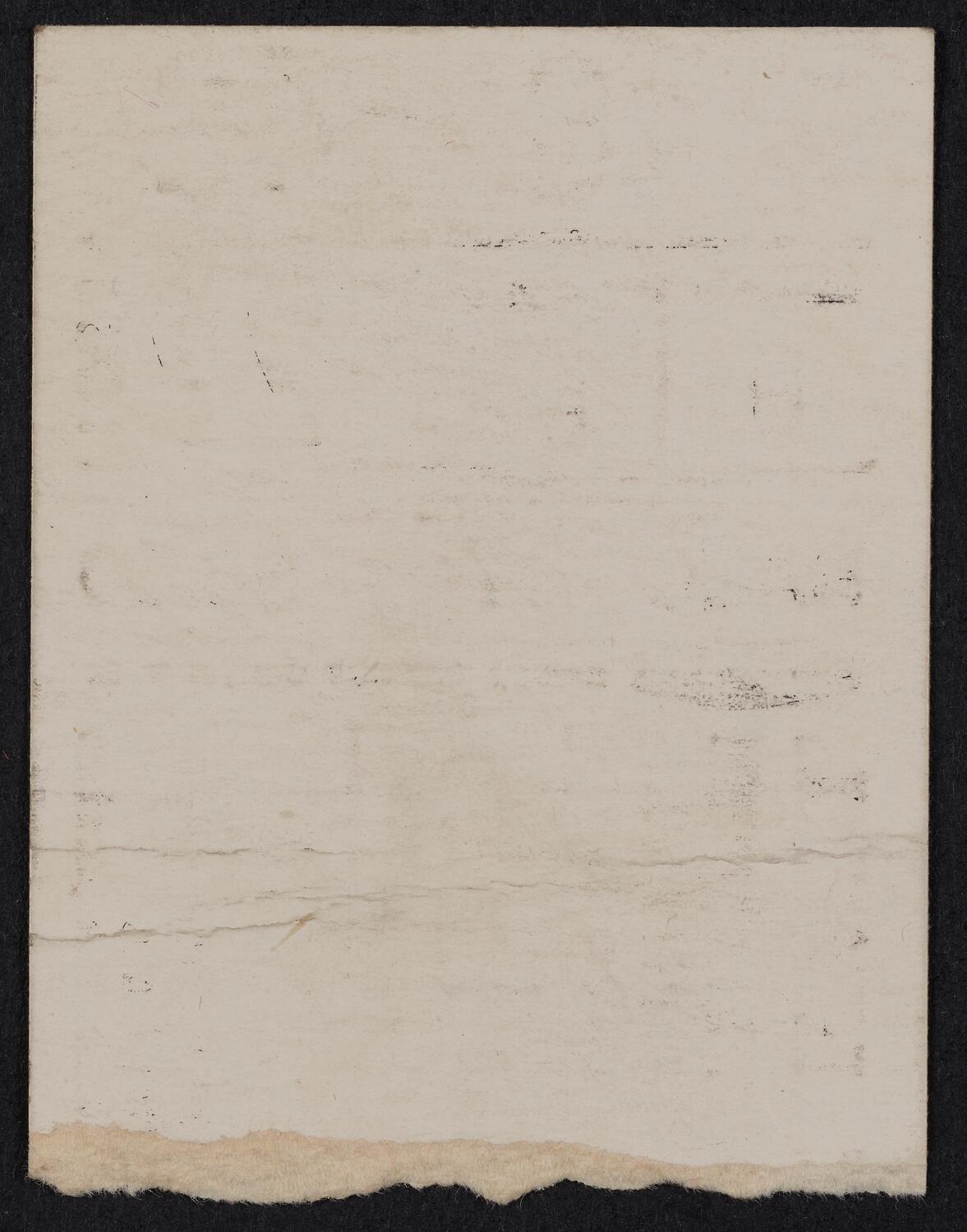 Ticket for Symphony of the Air, March 22, 1955 (back)