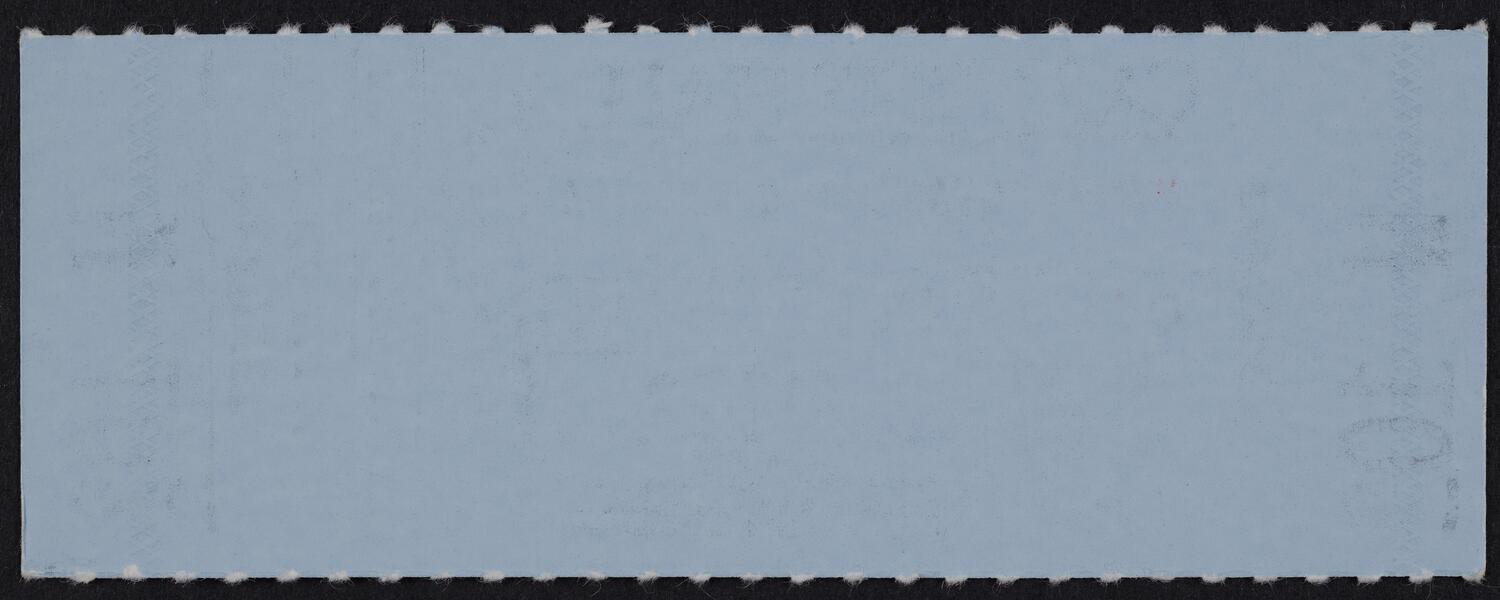 Ticket from Vienna Chamber Orchestra, October 14, 1983 (back)