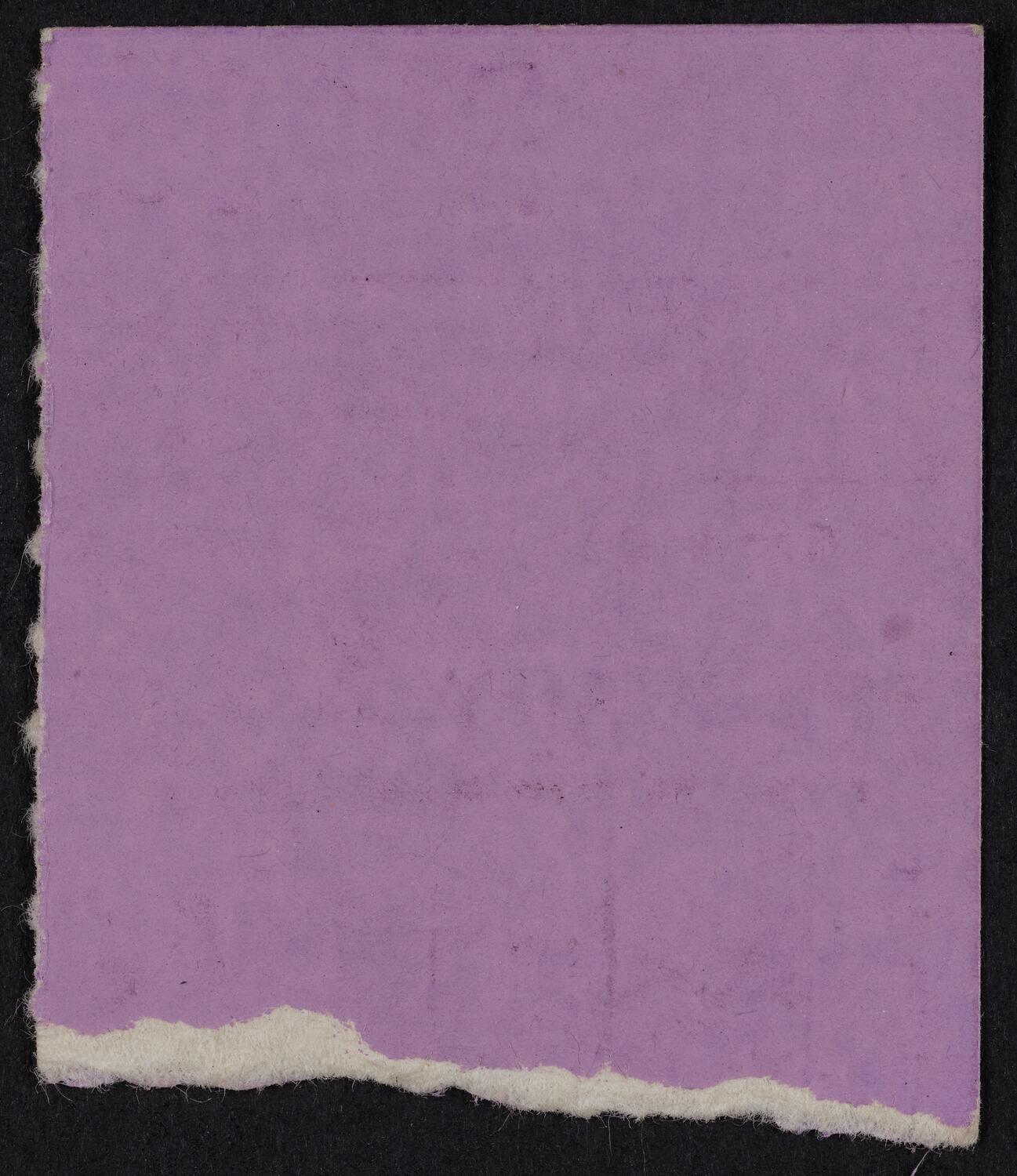 Ticket for Opera Orchestra of New York, February 25, 1979 (back)