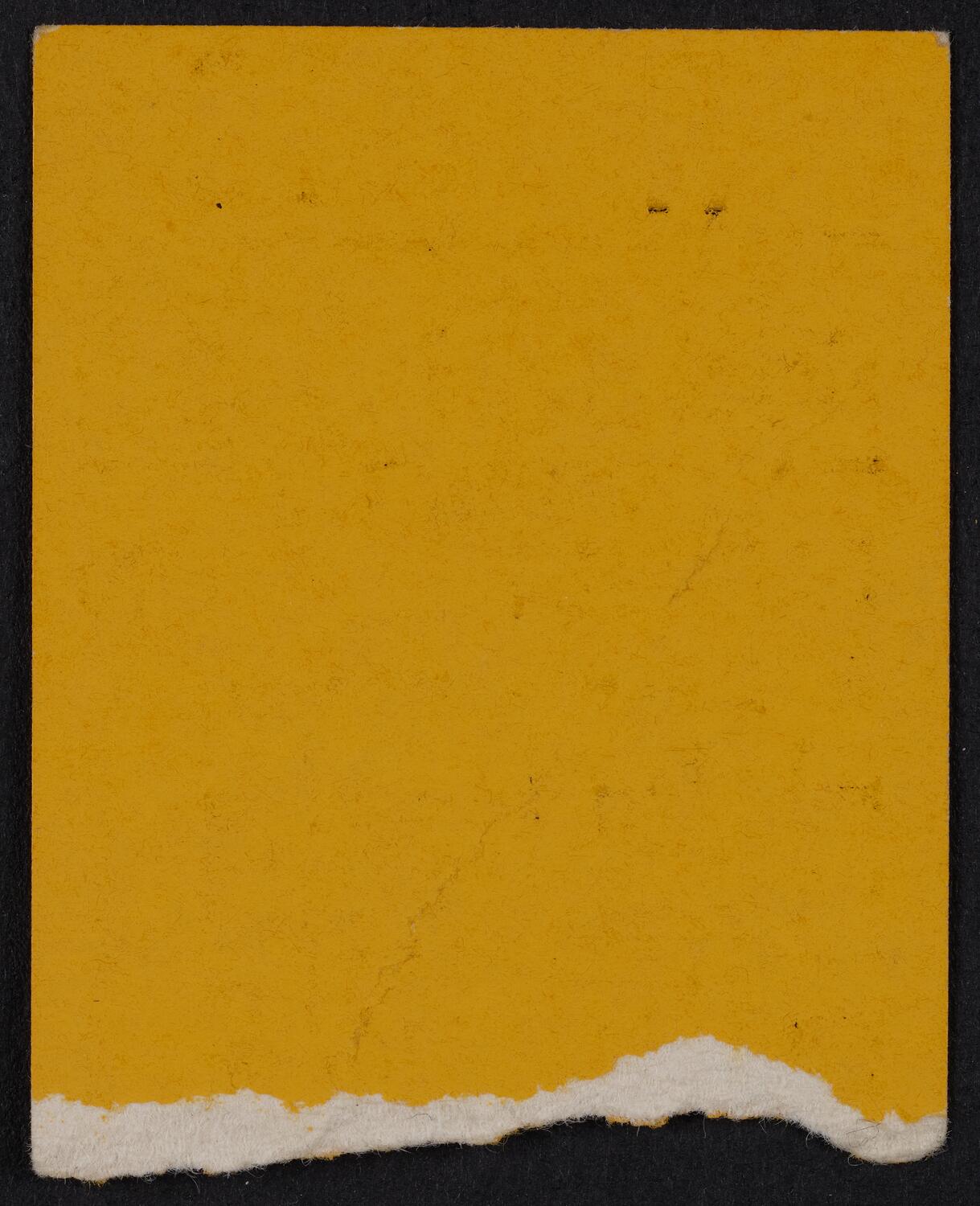 Ticket for Maurice Wilk, February 23, 1948 (back)