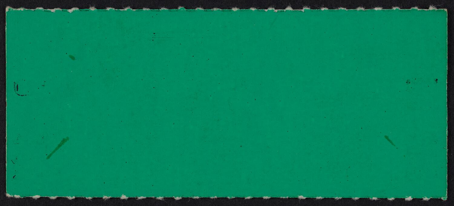 Ticket for Leroy Jenkins, November 10, 1984 (back)