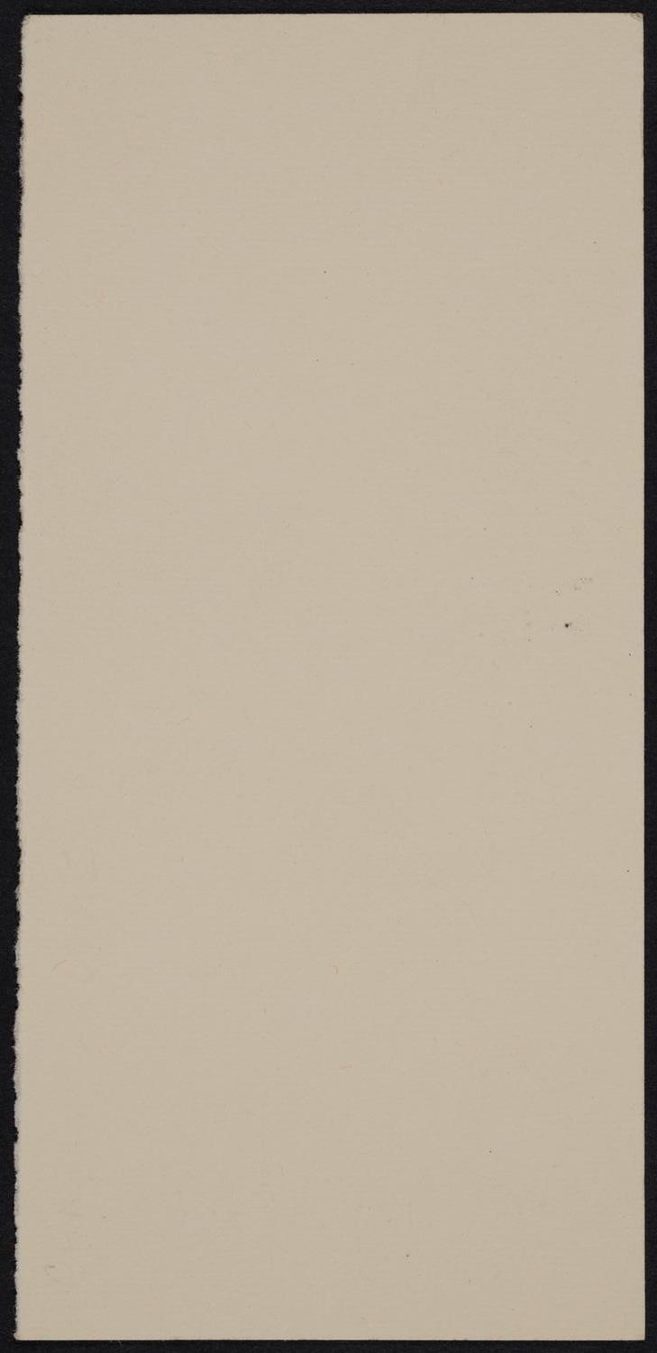 Ticket for NBC Symphony Orchestra, December 27, 1952 (back)