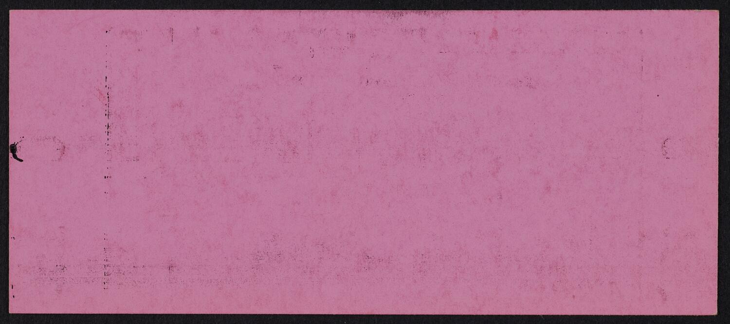 Ticket for Minneapolis Symphony Orchestra, March 6, 1969 (back)