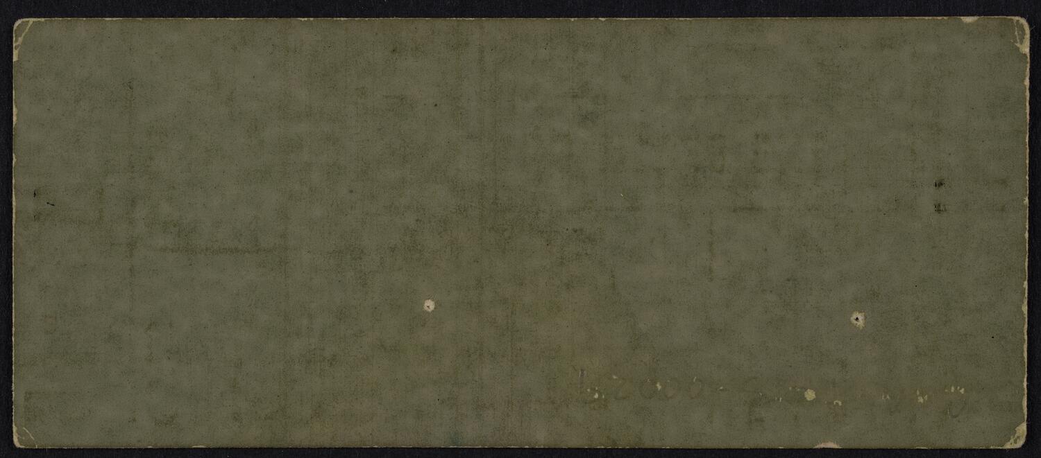 Ticket for The Beach Boys, November 23, 1972 (back)