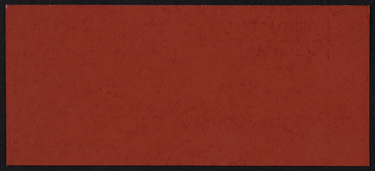 Ticket for Laterna Magika, August 9, 1964 (back)