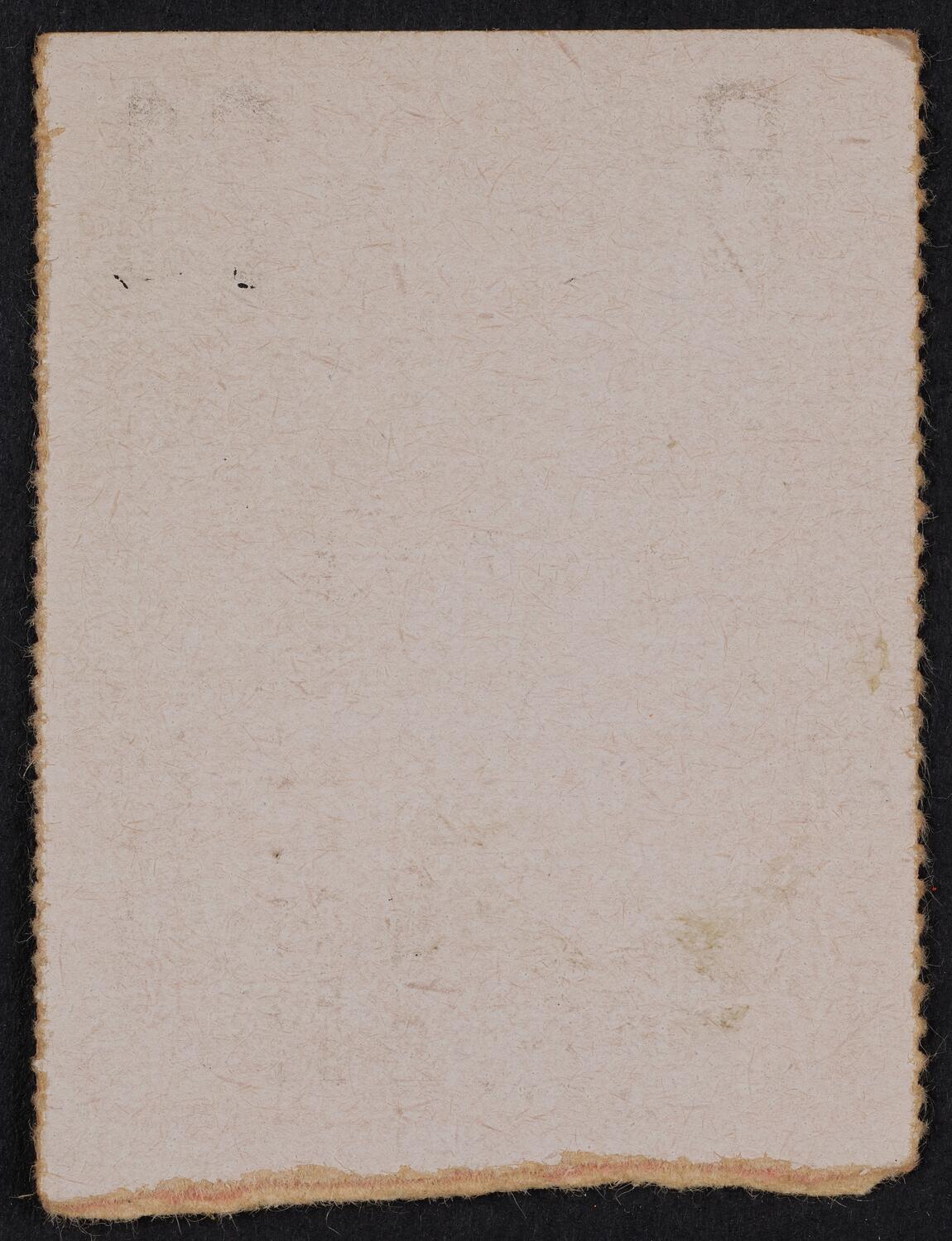 Ticket for American Opera Society, February 7, 1968 (back)