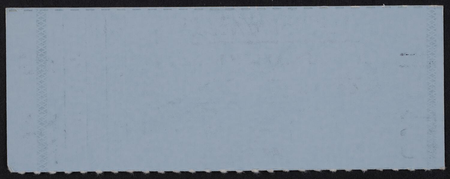 Ticket for Academy of St. Martin in the Fields, October 7, 1984 (back)