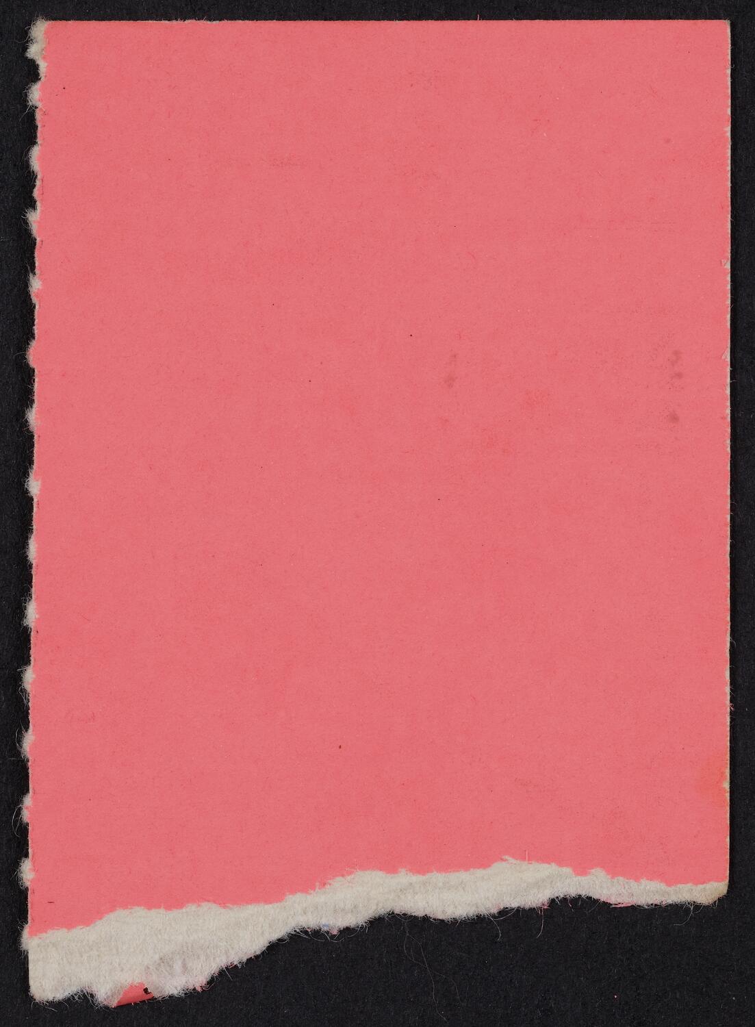 Ticket for Berlin Philharmonic Orchestra, November 10, 1974 (back)