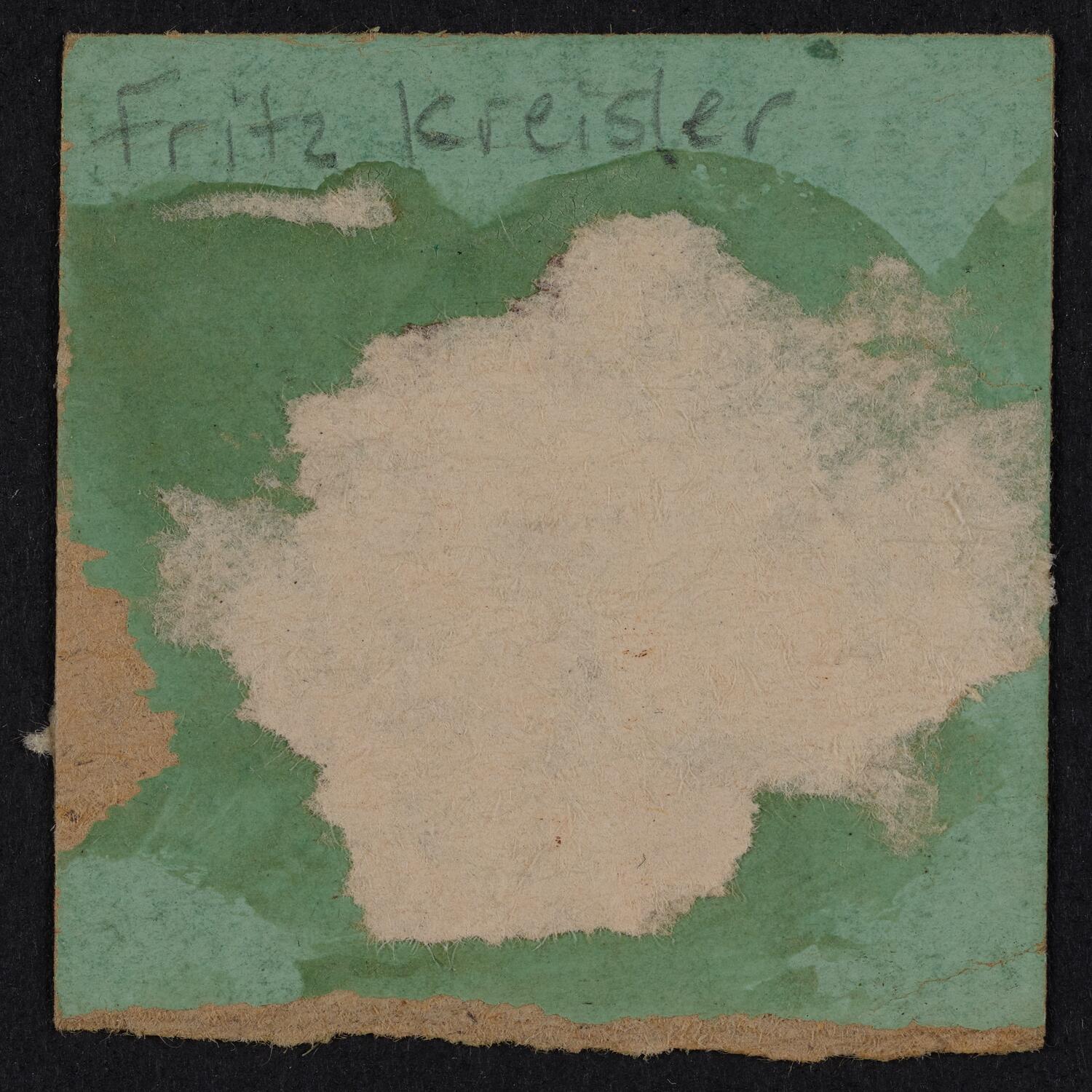 Ticket for Fritz Kreisler, April 23, 1922 (back)