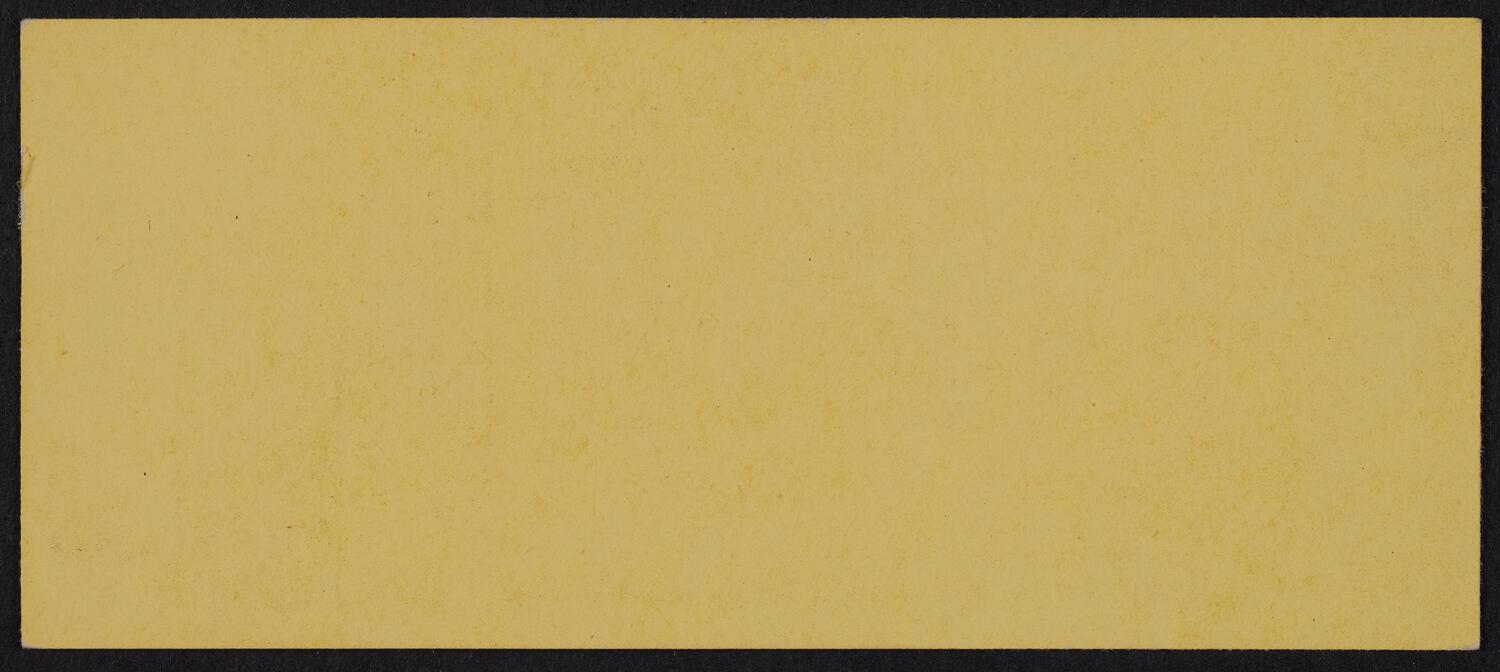 Ticket for Inez Lauritano, March 21, 1941 (back)