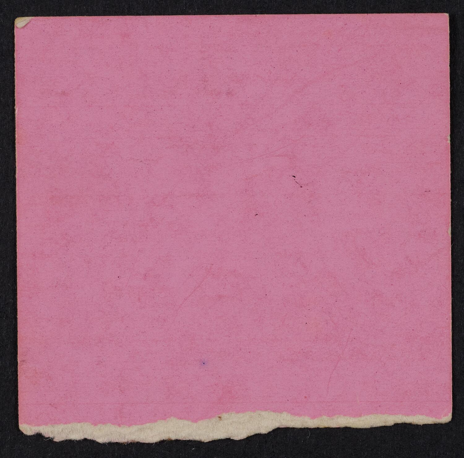 Ticket for Melanie, June 13, 1970 (back)