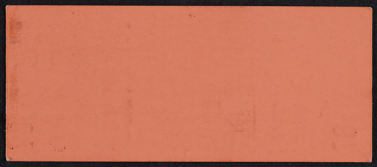 Ticket for Alexander String Quartet, March 11, 1983 (back)