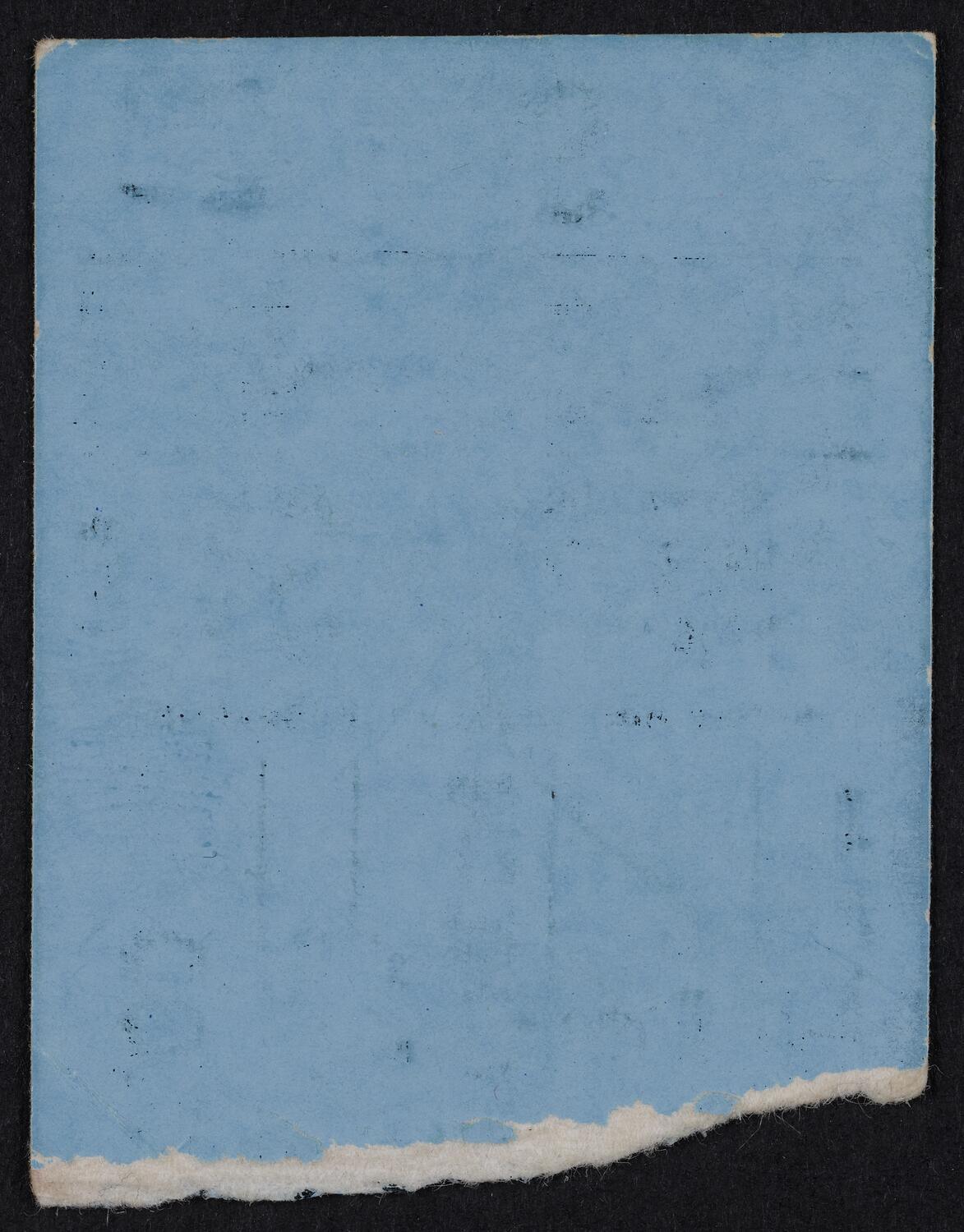 Ticket for Laura Nyro, March 31, 1976 (back)