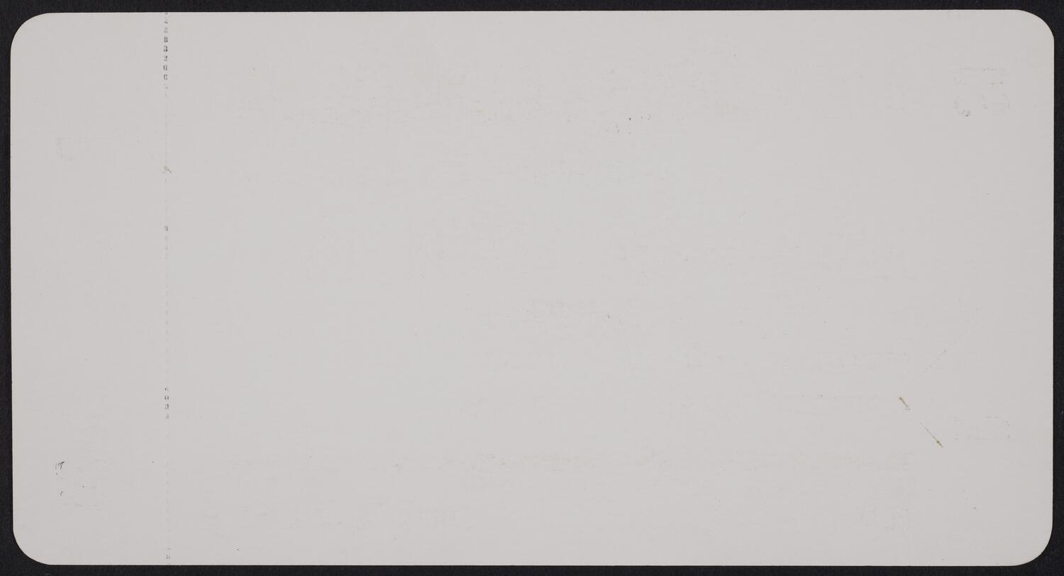 Ticket for Julie and Carol at Carnegie Hall, March 5, 1962 (back)