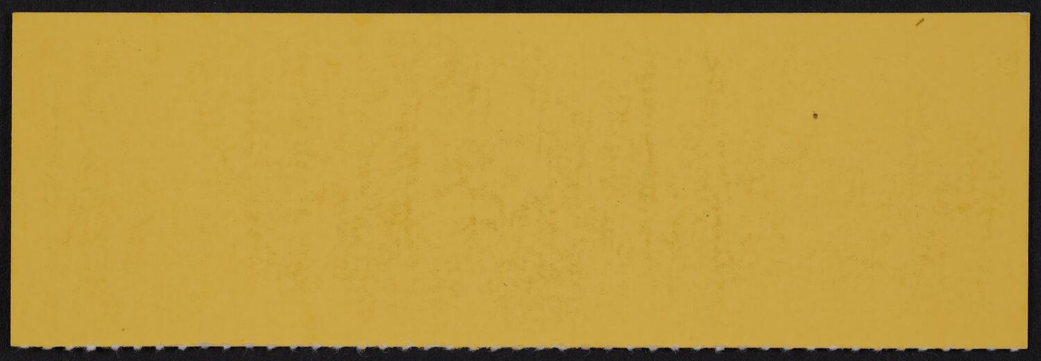 Ticket for Oratorio Society of New York: Handel's Messiah, December 19, 1994 (back)