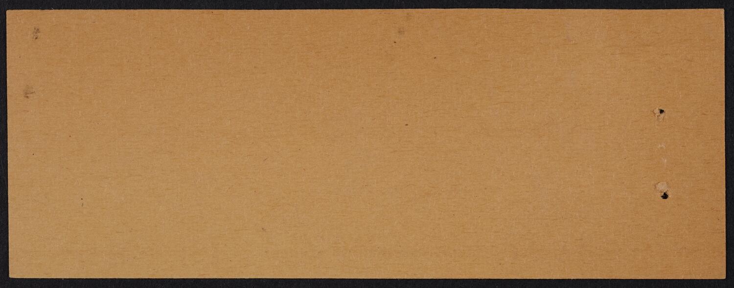 Ticket for Minneapolis Symphony Orchestra, February 12, 1965 (back)