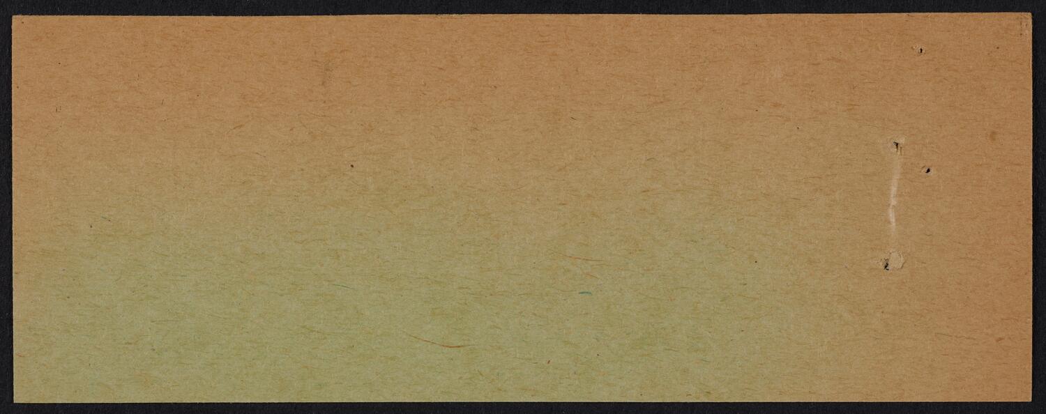 Ticket for Pittsburgh Symphony Orchestra, January 20, 1965 (back)