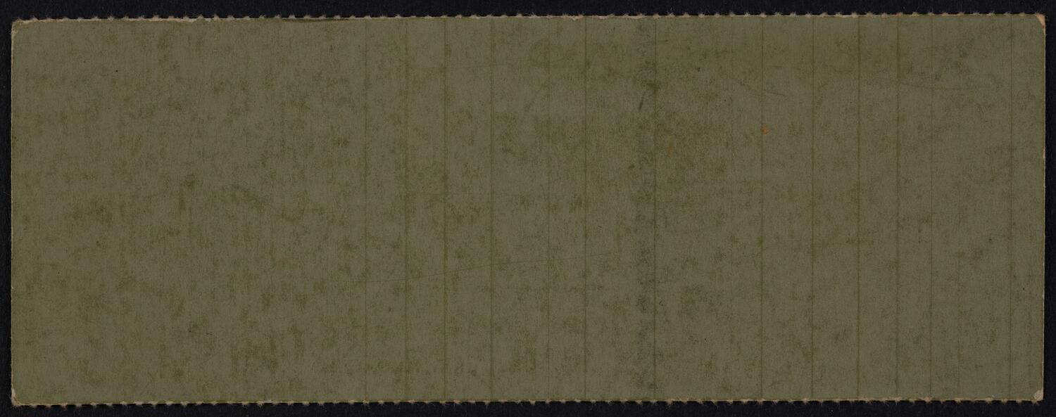 Ticket for Boston Symphony Orchestra, January 12, 1955 (back)