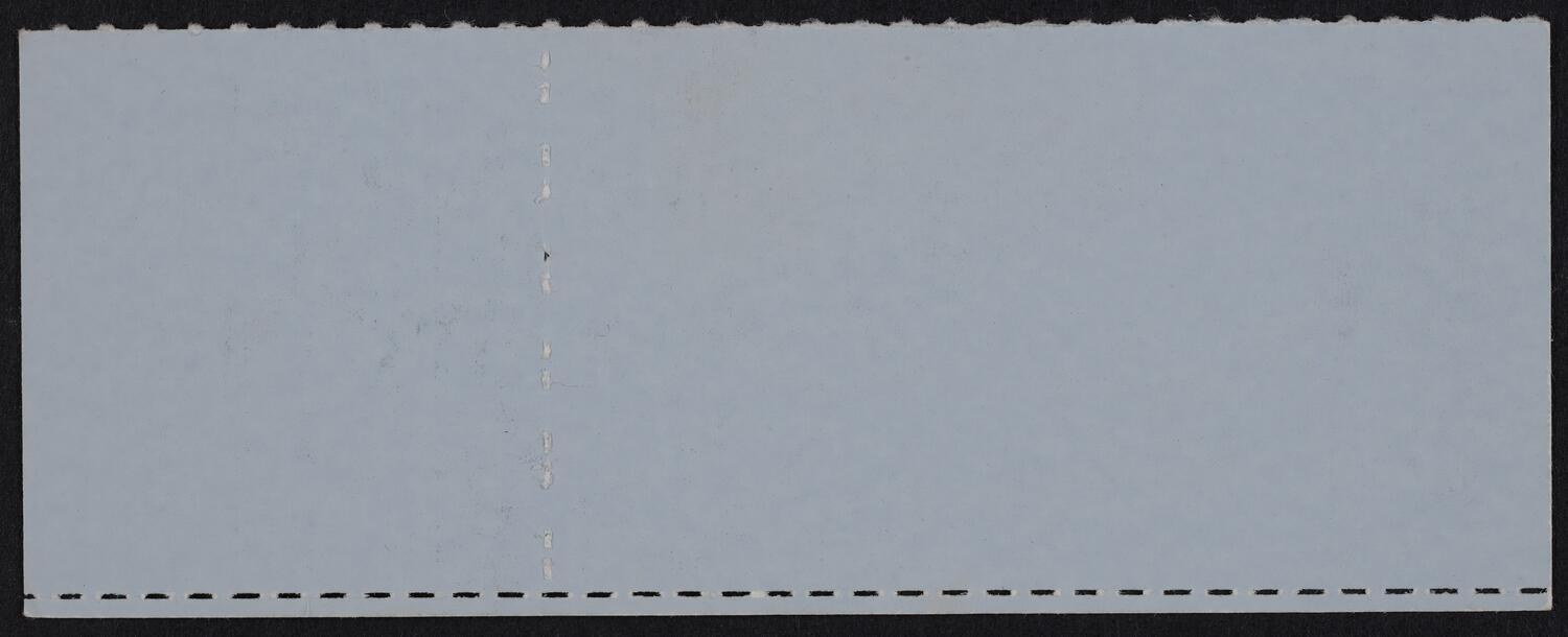 Ticket for Academy of St. Martin-In-The-Fields, March 22, 1983 (back)